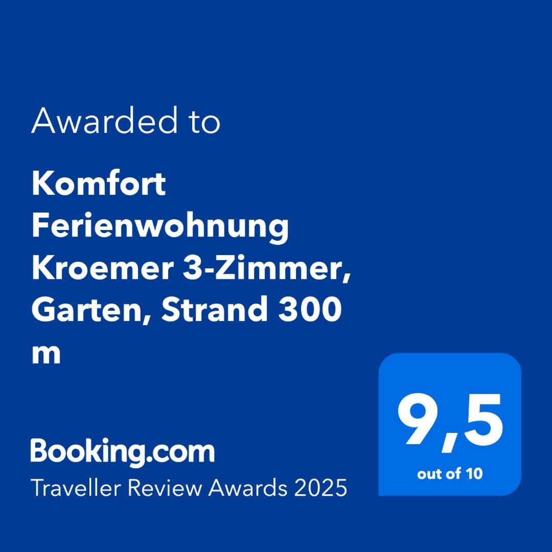 Komfort Ferienwohnung Kroemer 티멘도르프스트랜드 외부 사진